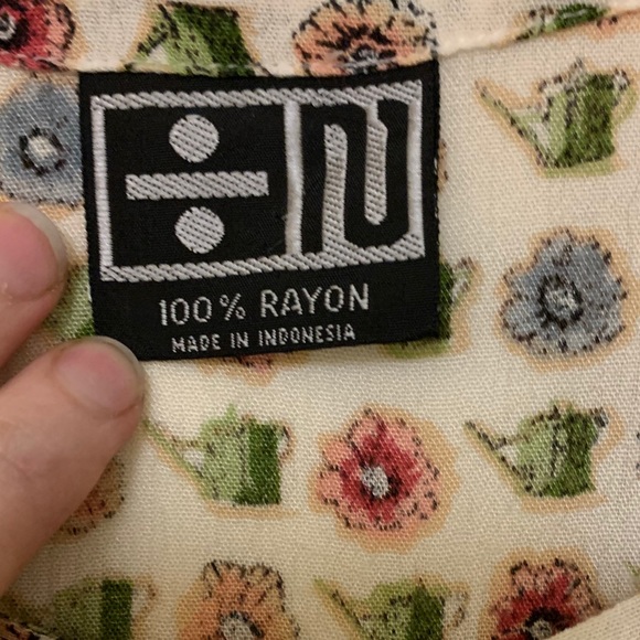 ๐Vintage babydoll maxi floral dress - Picture 7 of 8